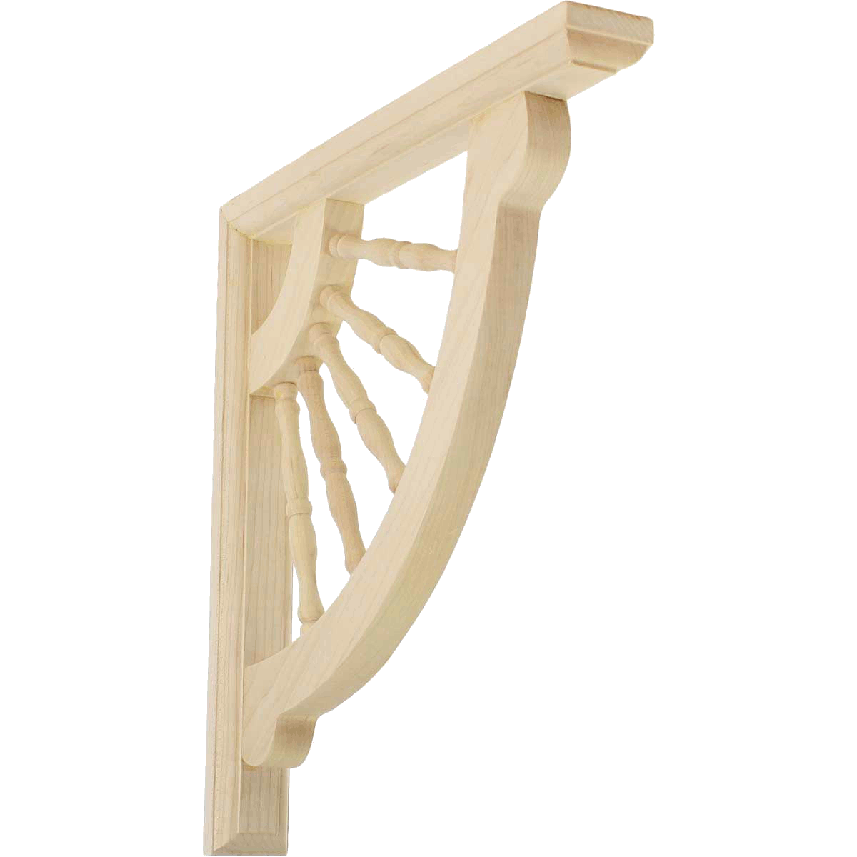 BKT01X12X12CR Crendon Wagon Wheel Bracket