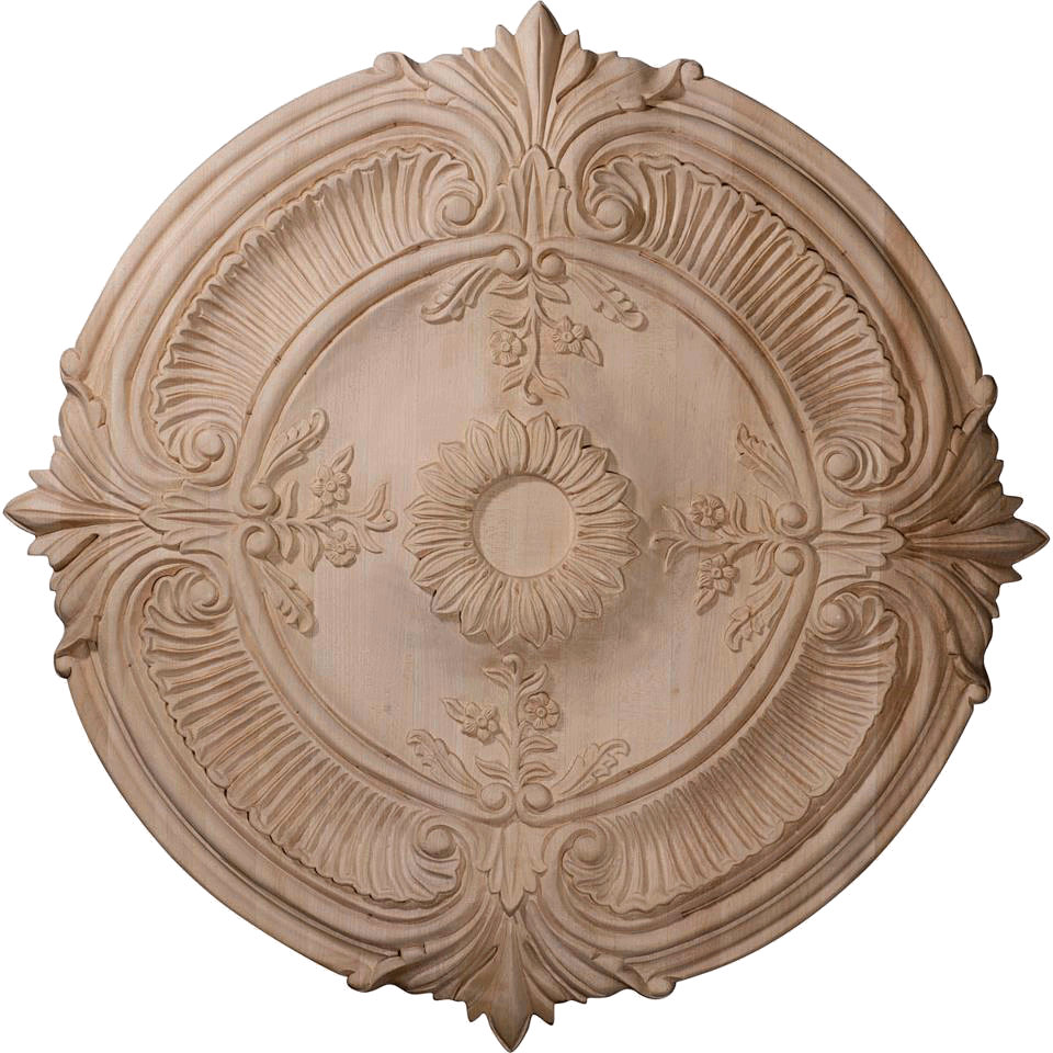 Acanthus leaf ceiling medallion