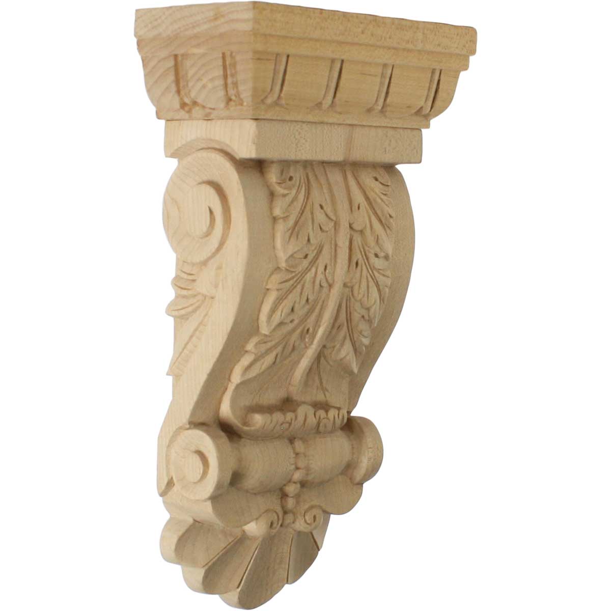 COR05X02X09AC Thin Flowing Acanthus Corbel