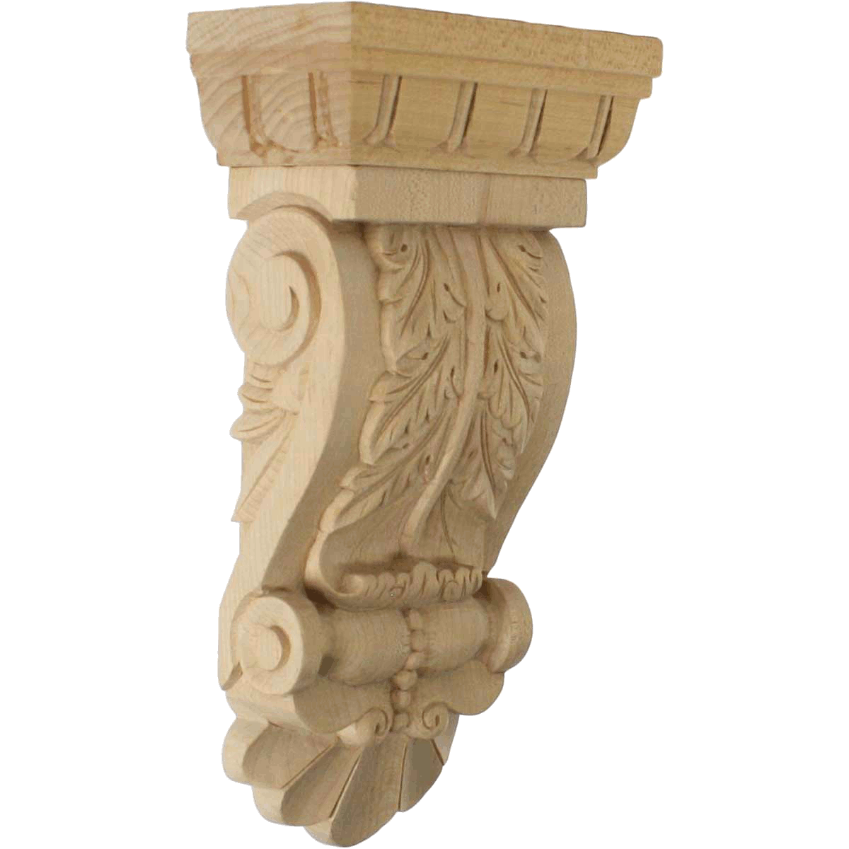 COR05X02X09AC Dentil Acanthus Corbel