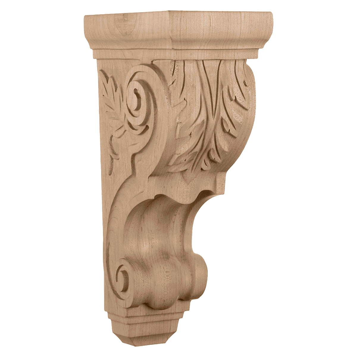 CORTA4-T Large Traditional Acanthus Corbel