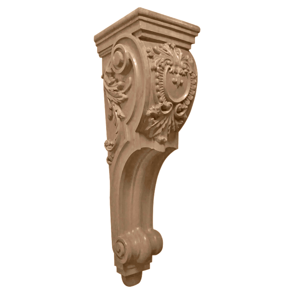 CORTA9-T Large Traditional Acanthus Corbel