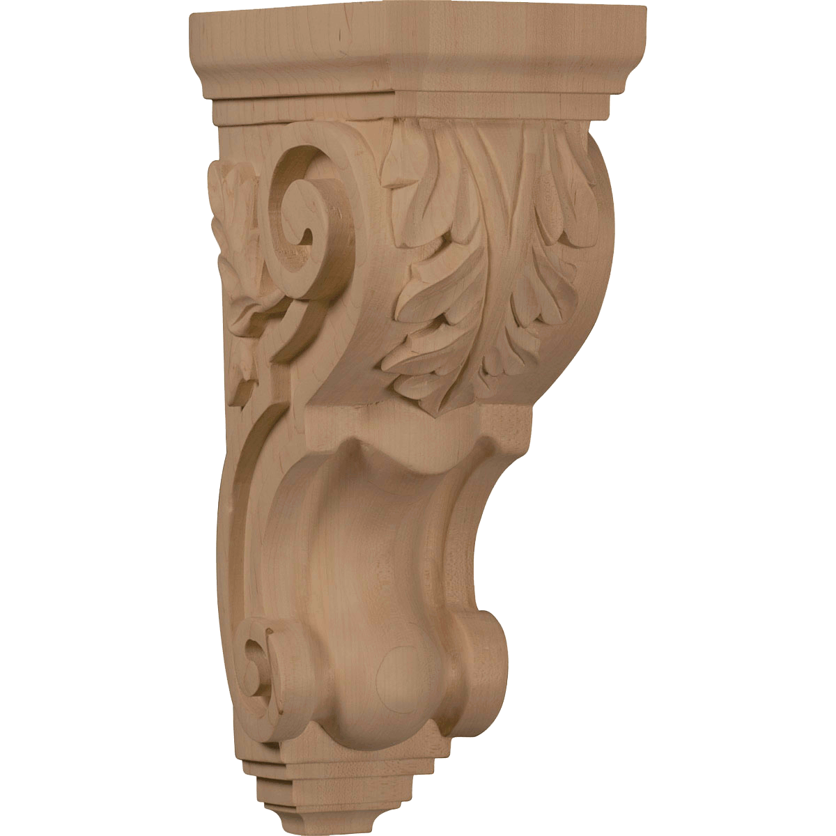 CORW05X07X14TA Traditional Acanthus Leaf Corbel