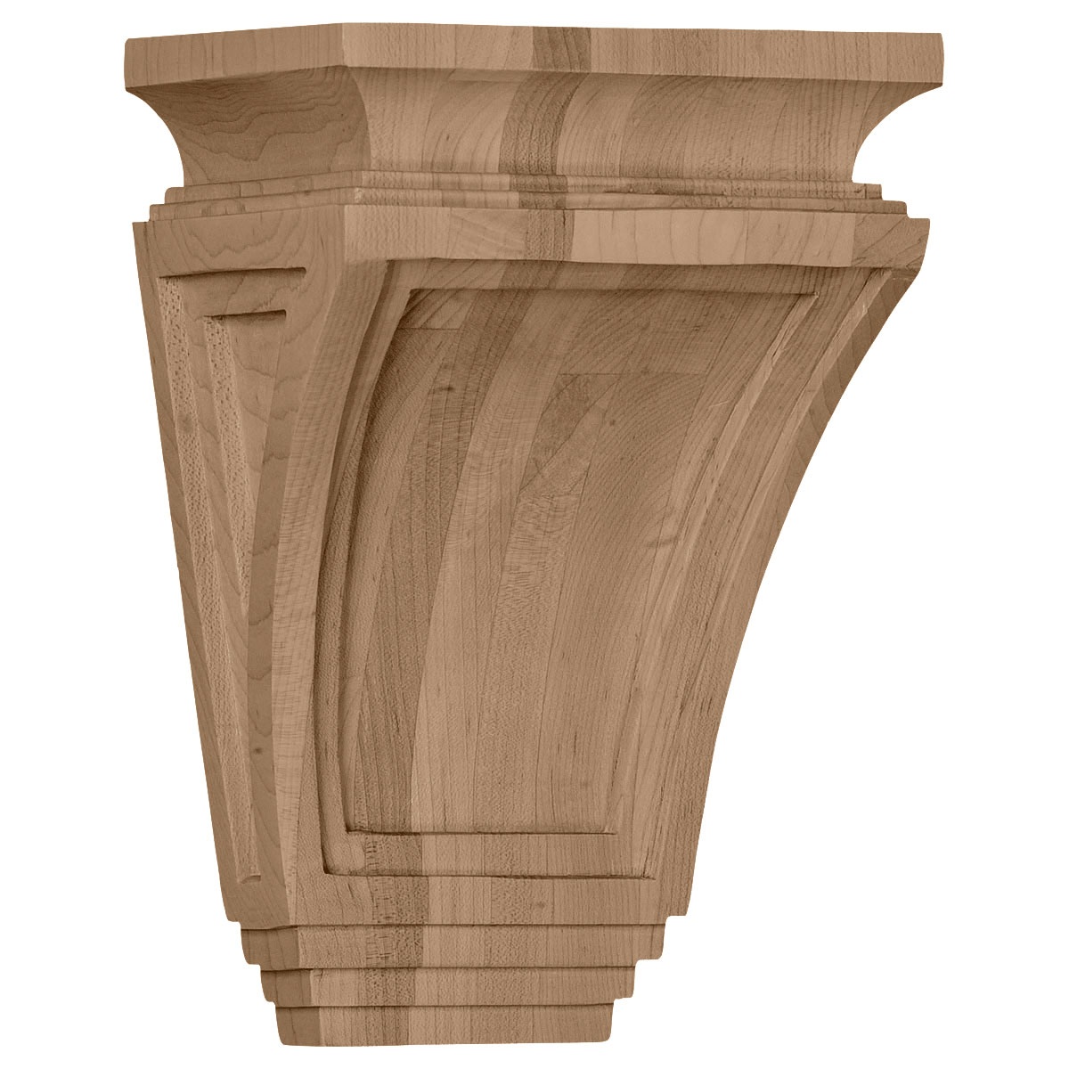 COR06X04X09AR Large Arts and Crafts Corbel 6"W x 4"D x 9"H