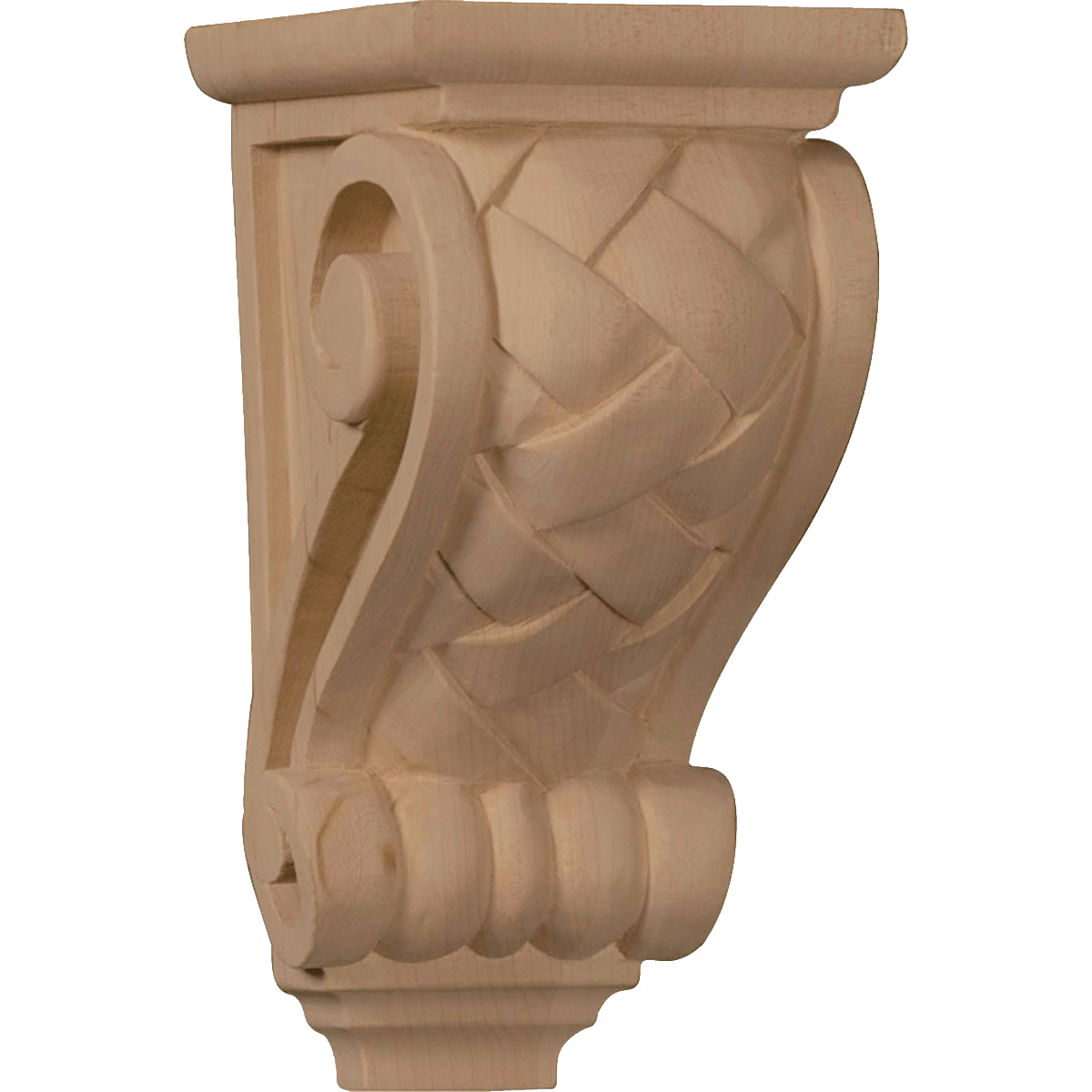 CORW03X04X07BW Basket Weave Corbel