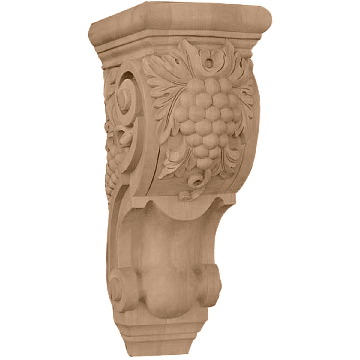 COR03X04X07GR Small Grape Bunches Corbel