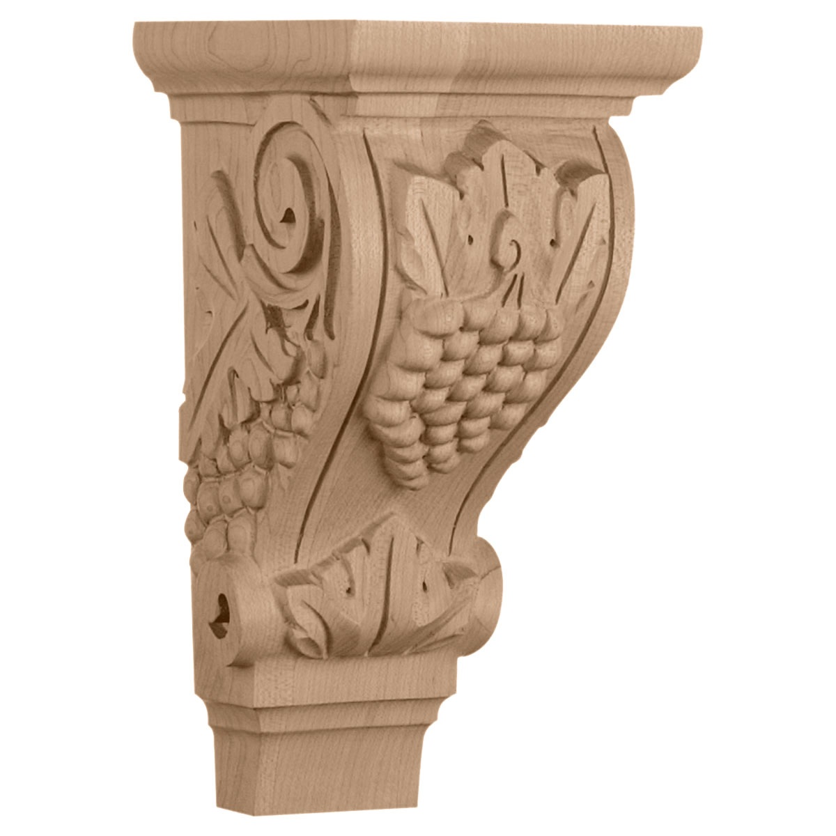 CORGR2 Medium Grape Corbels 4 3/4"W x 5"D x 9 1/2"H