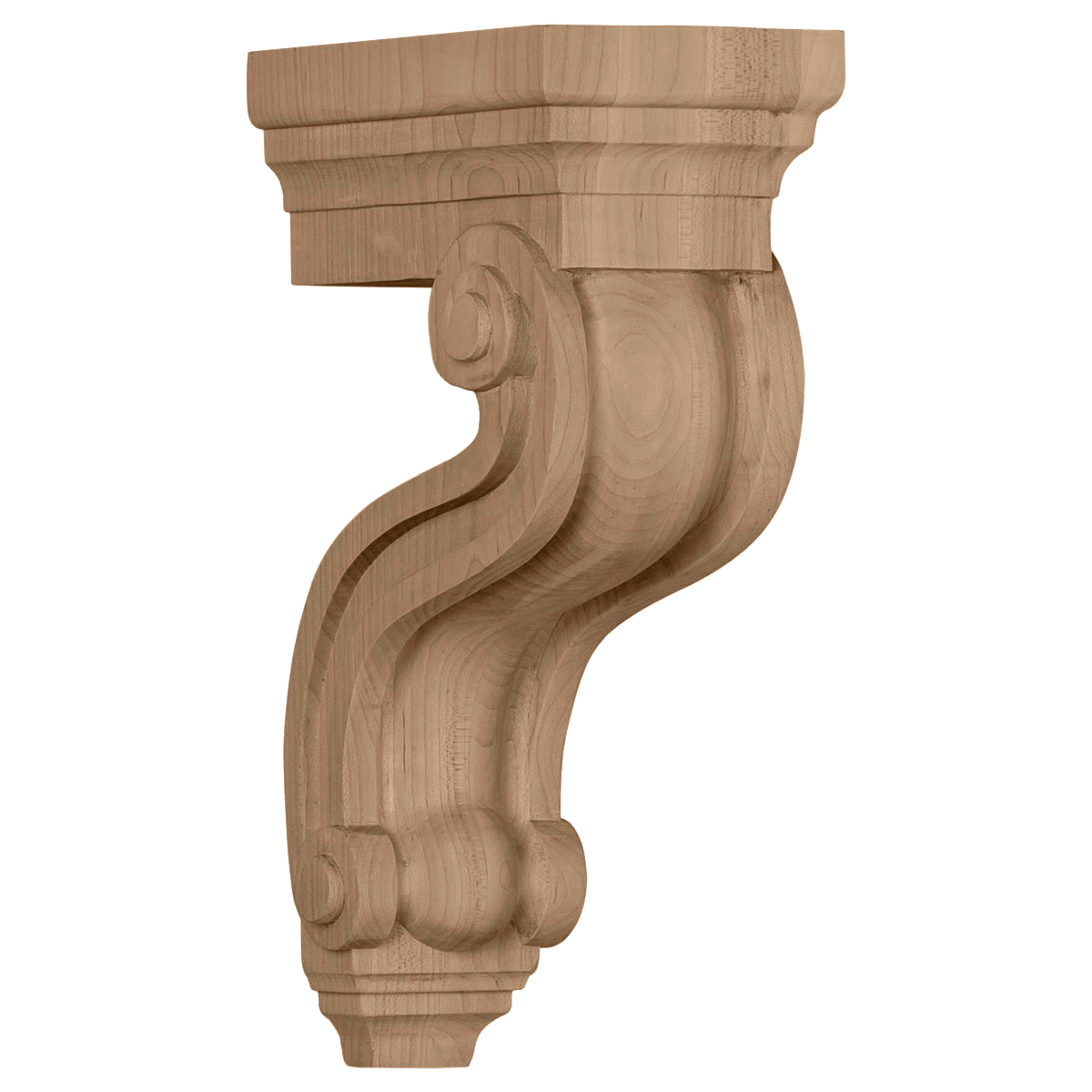 COR03X06X10HA Extra Small Hollow Back Corbel 3 3/8"W x 6 1/2"D x 10 1/2"H