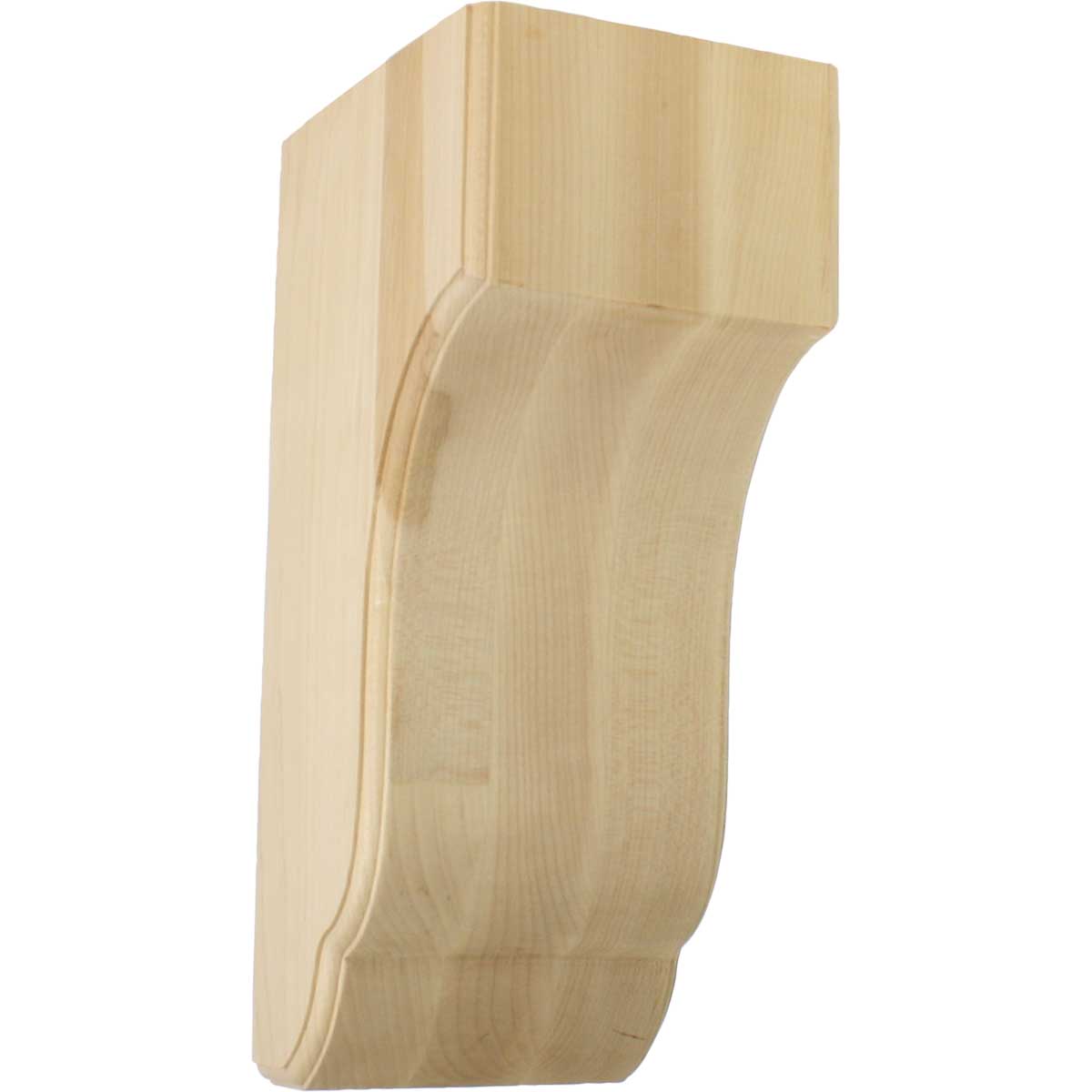 COR05X07X14CP Small Farmingdale Acanthus Pilaster Corbelthus Pilaster Corbel