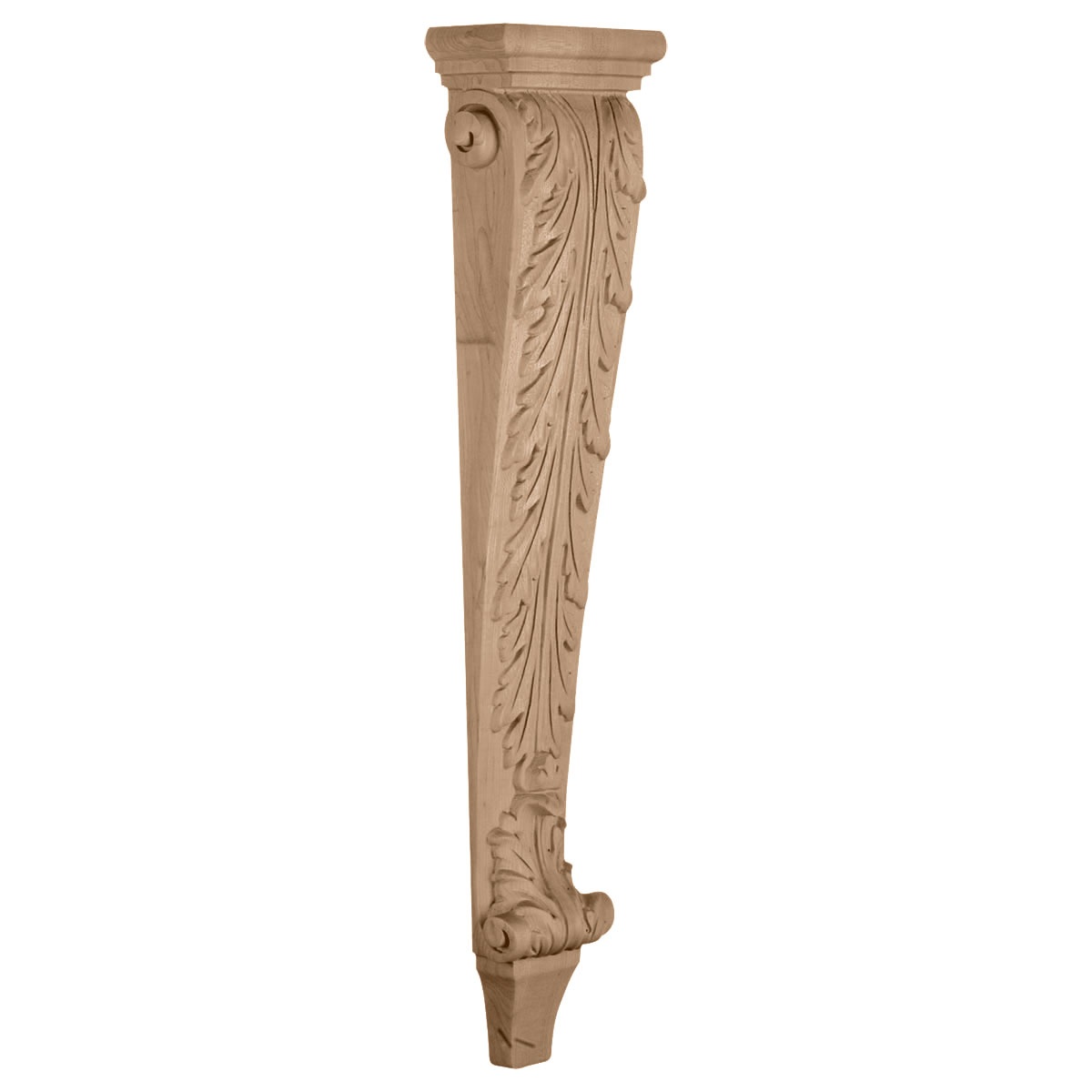 CORPA6 Extra Small Acanthus Pilaster Corbel
