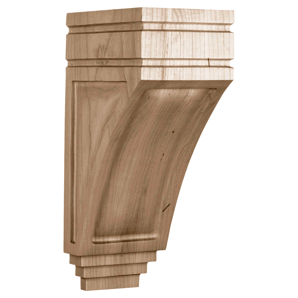 Fluted corbels