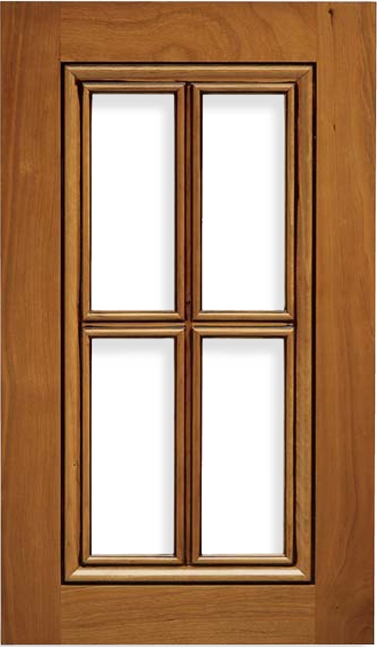 Laguna Cherry French Lite Cabinet Door