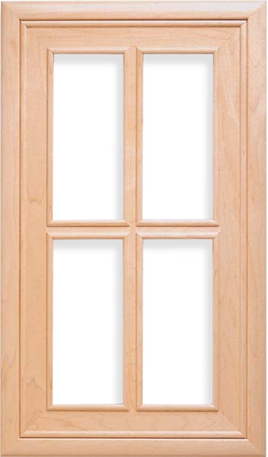 Manhattan French Lite Maple Door