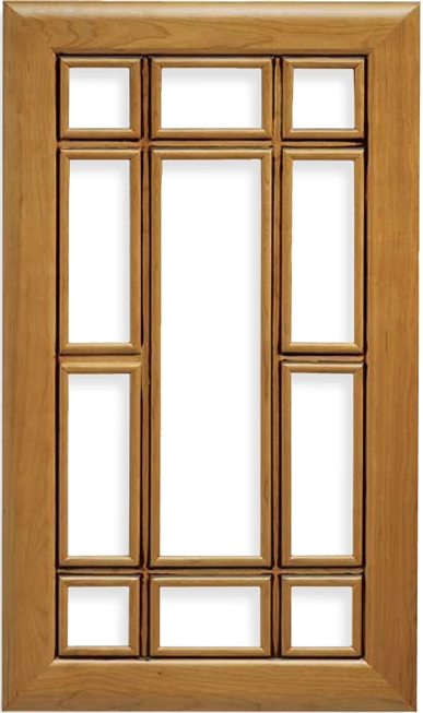 Sheffield French Lite Cherry Door