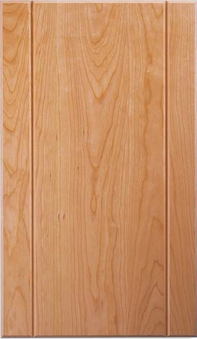 V-Plank Cherry Door