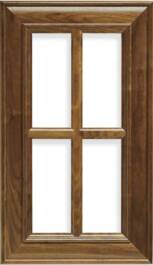 Delaware French Lite Walnut Door