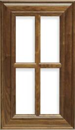 Delaware French Lite Walnut Door