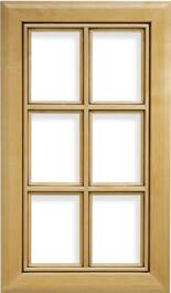 Malibu French Lite Maple Door