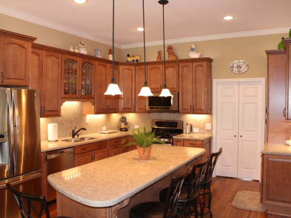 After picture of kitchen design
