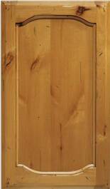 Krystle Deluxe F-Panel Rustic Alder Door